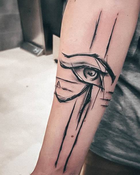 Cool Eye Of Horus Tattoos For Women