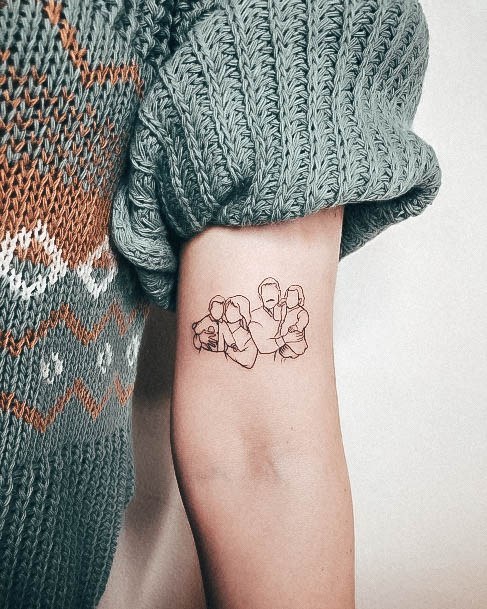 Cool Family Tattoos For Women Arm