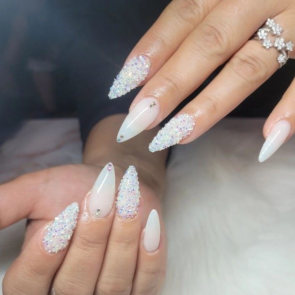 Cool Female Caviar Nail Designs