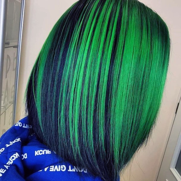 Cool Female Cool Hair Dye Style