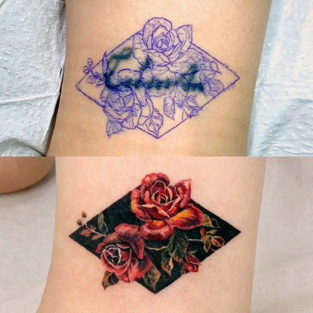 Top 100 Best Cover Up Tattoos For Women Concealing Design Ideas