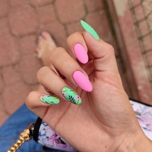 Cool Female Festival Nail Designs