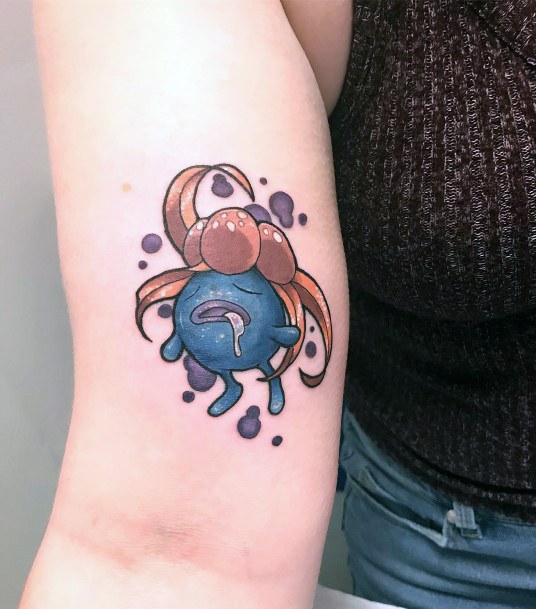 Cool Female Gloom Tattoo Designs