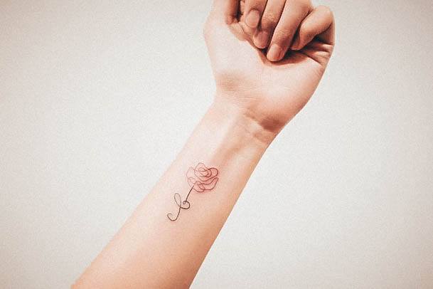 Top 100 Best Initial Tattoos For Women - Abbreviation Design Ideas