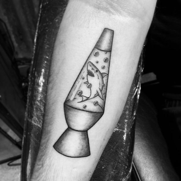 Cool Female Lava Lamp Tattoo Designs