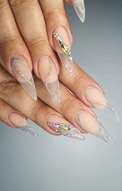 Cool Female New Years Nail Designs