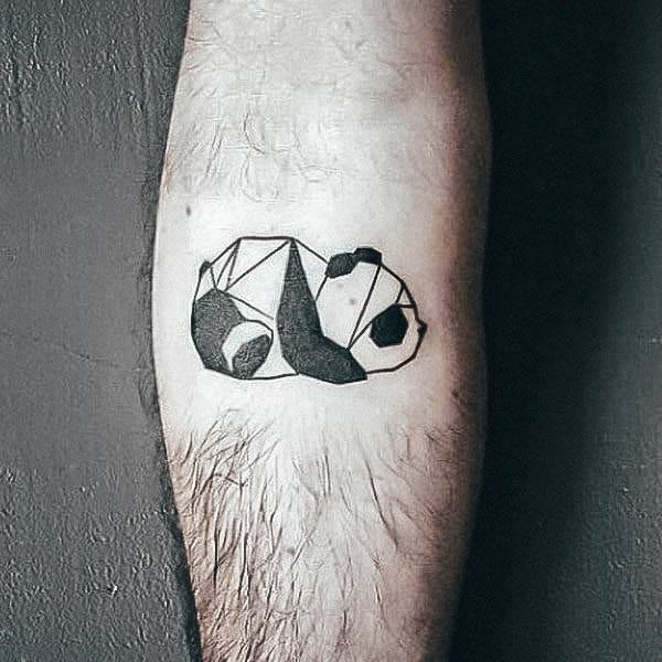 Cool Female Panda Tattoo Designs