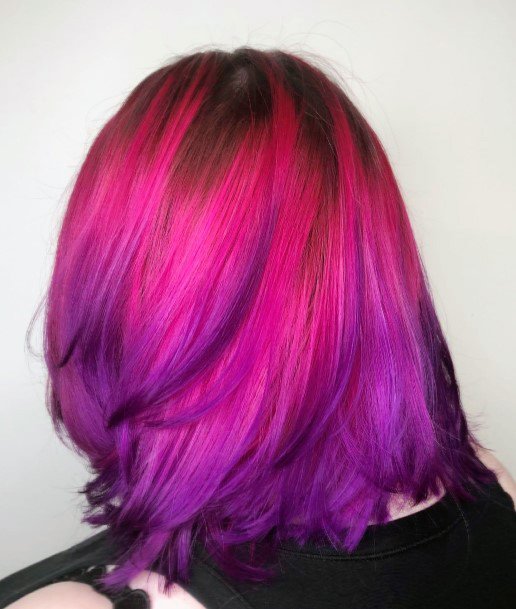 Cool Female Pink Hairstyles Ideas