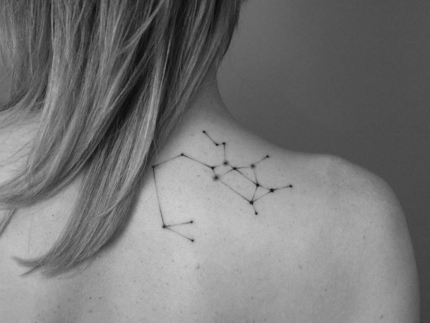 Cool Female Sagittarius Tattoo Designs