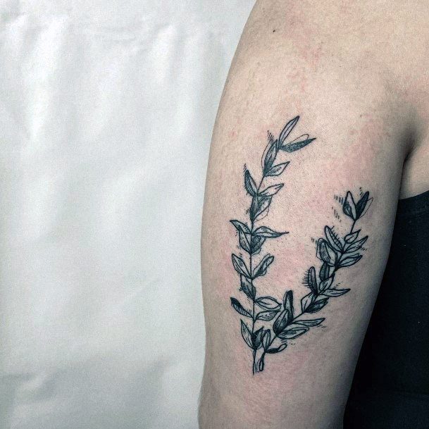 Cool Female Scribble Tattoo Designs