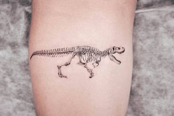 Cool Female Skeleton Tattoo Designs