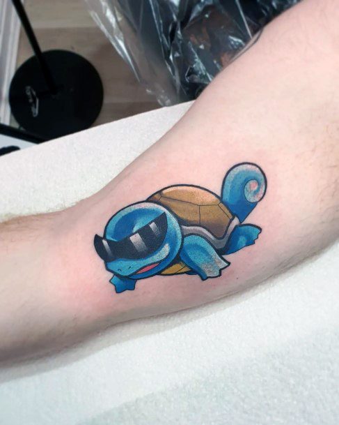 Cool Female Squirtle Tattoo Designs