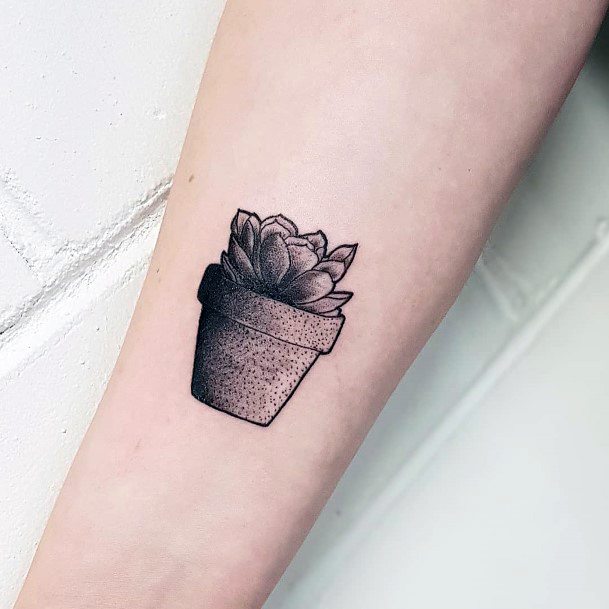 Cool Female Succulent Tattoo Designs