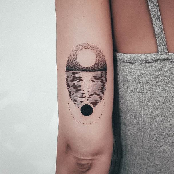 Cool Female Water Tattoo Designs