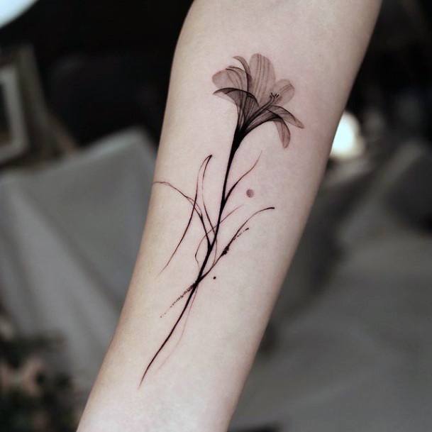 Cool Female X Ray Tattoo Designs