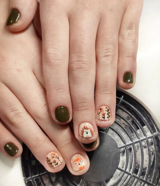 Cool Fox Nails For Women