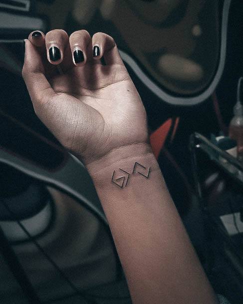 Cool God Is Greater Than The Highs And Lows Tattoos For Women