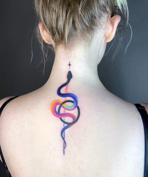 Cool Gradient Tattoos For Women