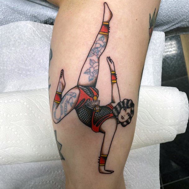 Cool Gymnastics Tattoos For Women