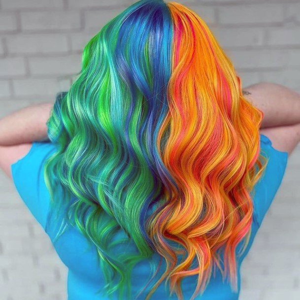 Cool Hair Dye Ideas Art For Women