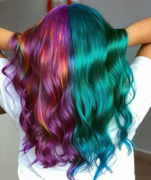 Cool Hair Dye Ideass Feminine Ideas