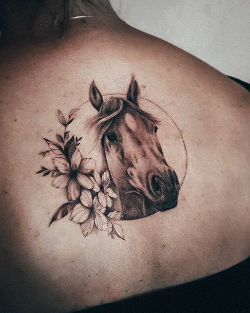 Cool Horse Tattoos For Women