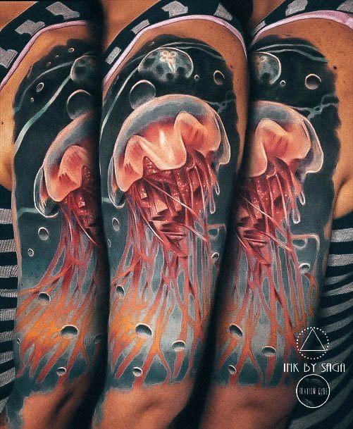 Cool Jellyfish Tattoos For Women