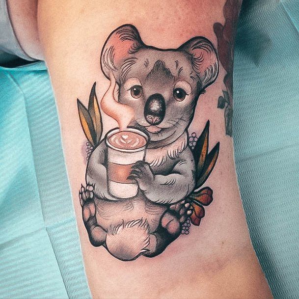 Cool Koala Tattoos For Women