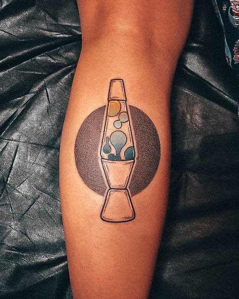 Cool Lava Lamp Tattoos For Women