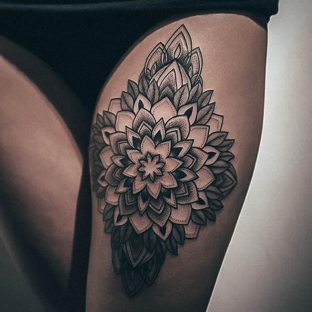 Cool Mandala Tattoos For Women