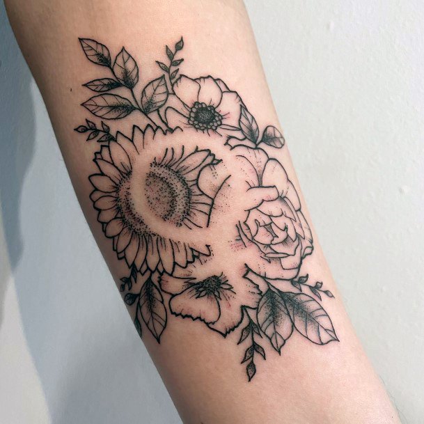 Cool Negative Space Tattoos For Women