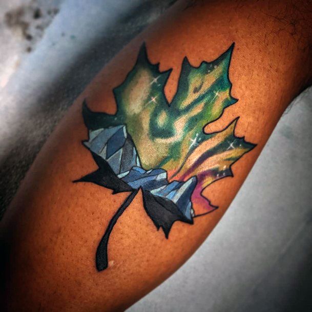 Cool Northern Lights Tattoos For Women