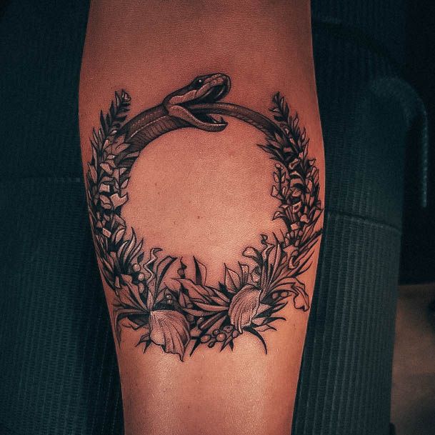 Cool Ouroboros Tattoos For Women