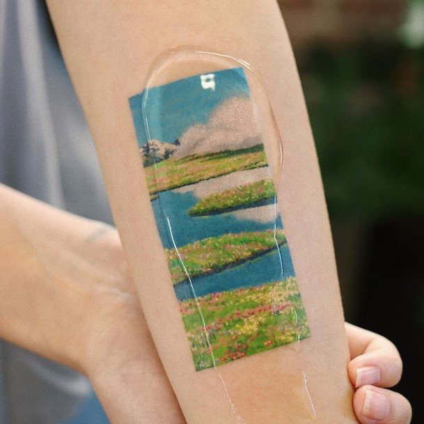 Cool Painting Tattoos For Women