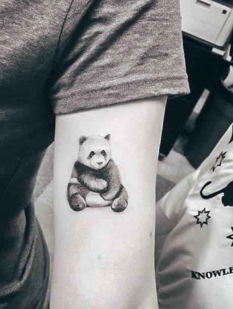 Cool Panda Tattoos For Women