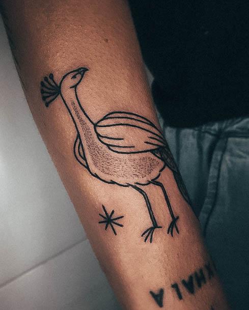 Cool Peacock Tattoos For Women