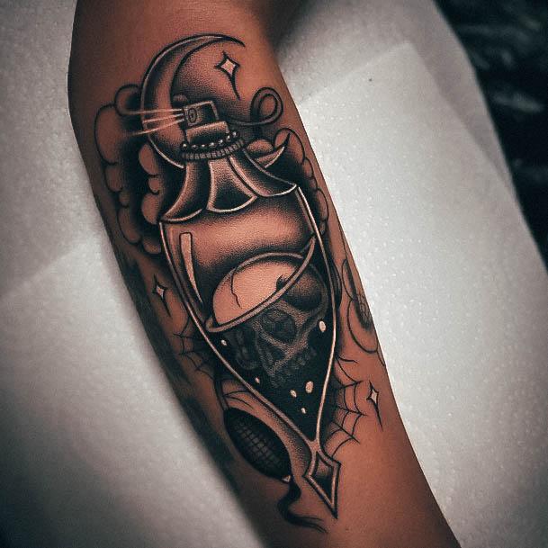 Cool Perfume Tattoos For Women