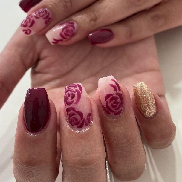 Cool Plum Nails For Women