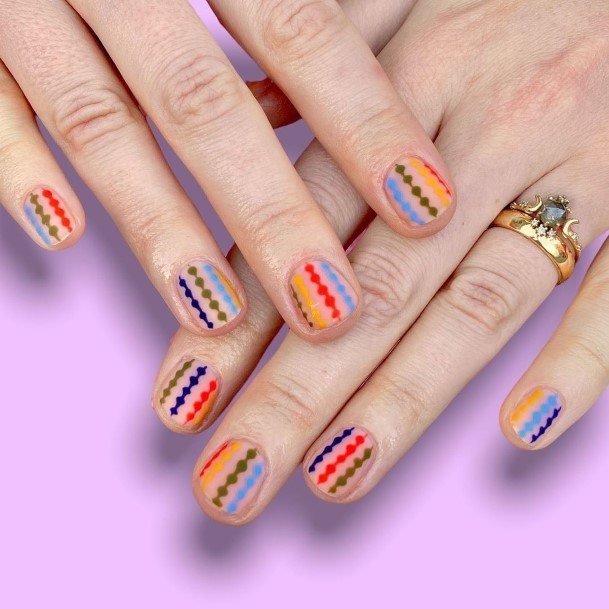 Cool Polka Dot Nails For Women