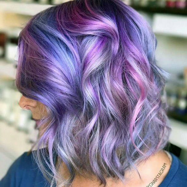 Cool Purple Hairstyless For Women