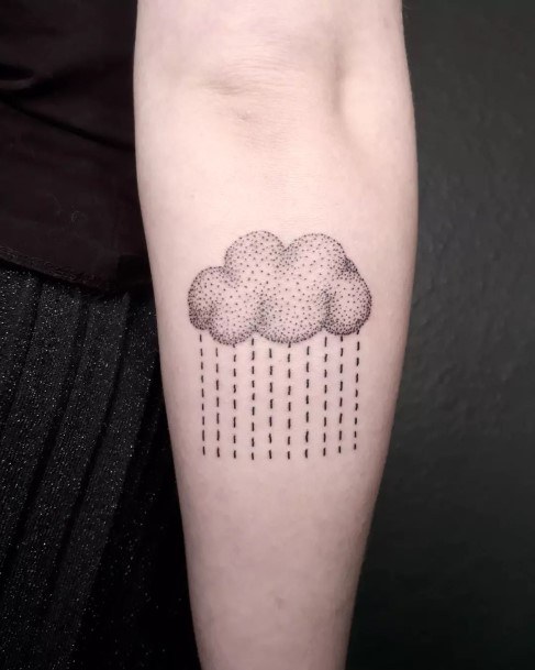 Cool Rain Tattoos For Women