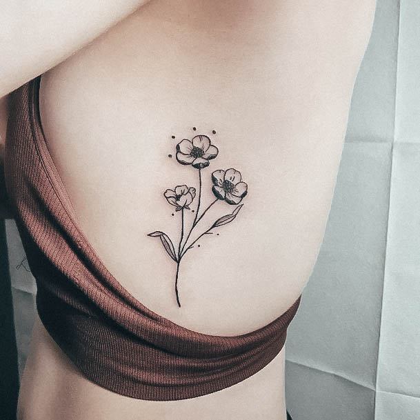 Cool Side Tattoos For Women