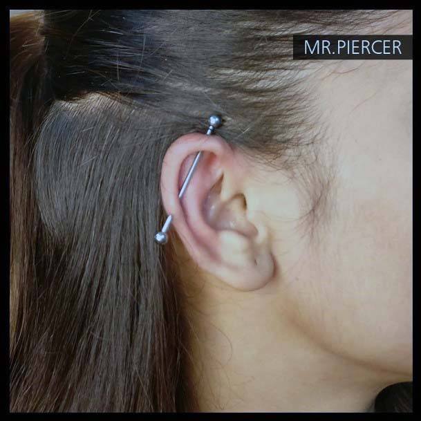 Cool Silver Industrial Bar Ideas For Women