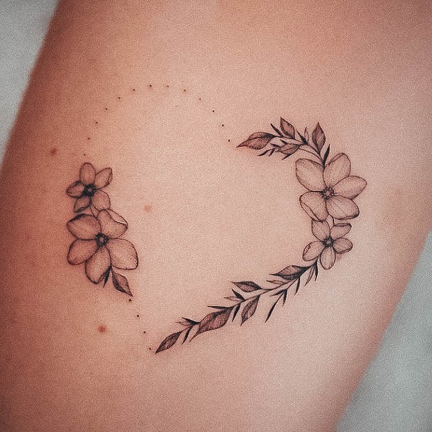 Cool Simple Flower Tattoos For Women