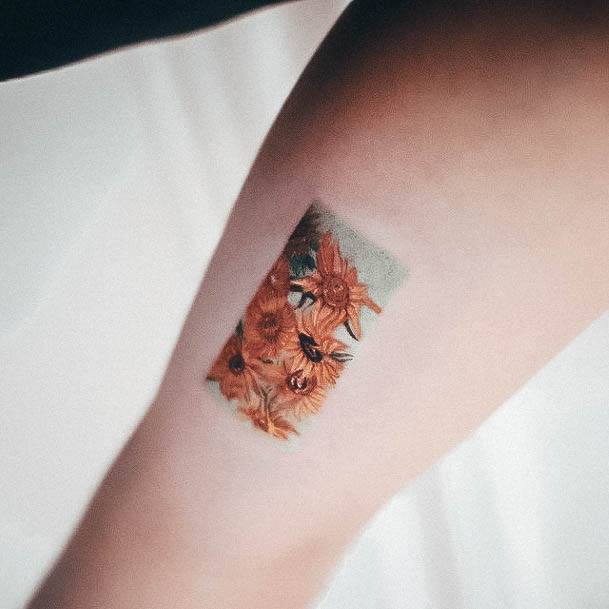 Cool Small Flower Tattoos For Women