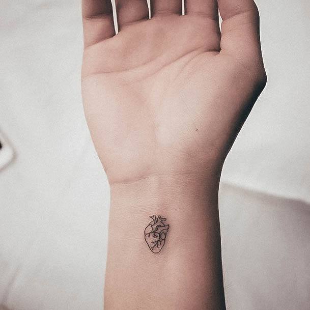 Cool Small Heart Tattoos For Women