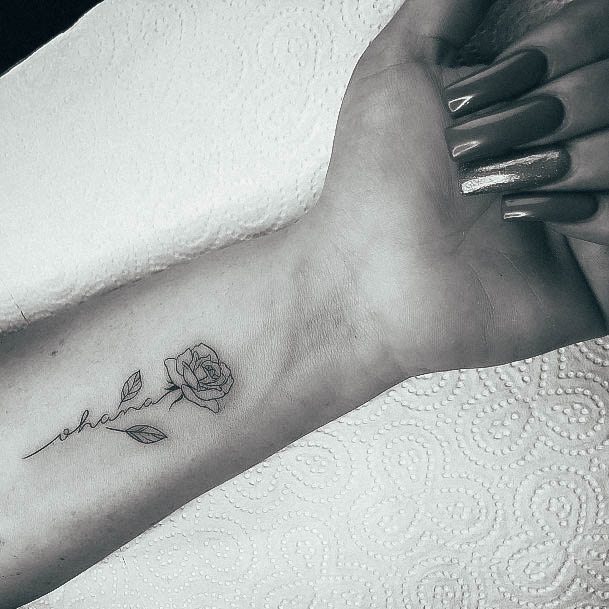 Cool Small Rose Tattoos For Women