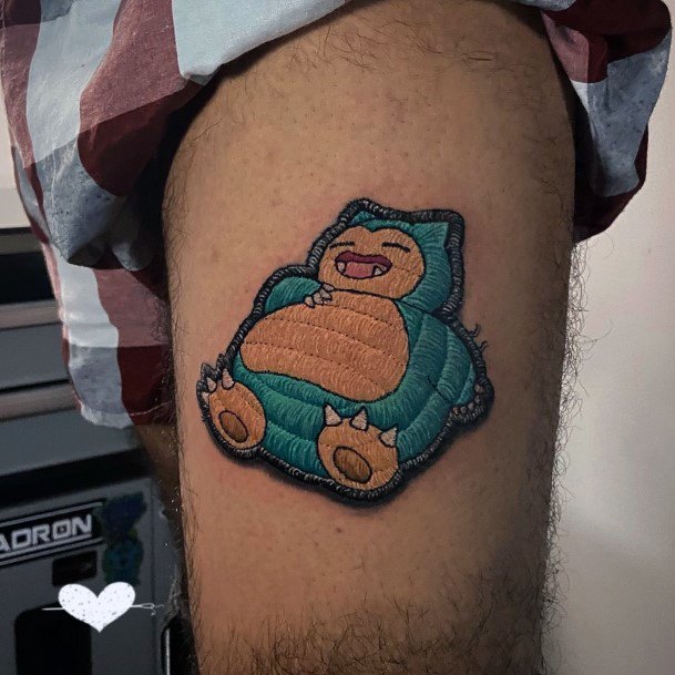 Cool Snorlax Tattoos For Women