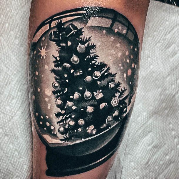 Cool Snowglobe Tattoos For Women