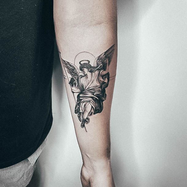 Cool St Michael Tattoos For Women